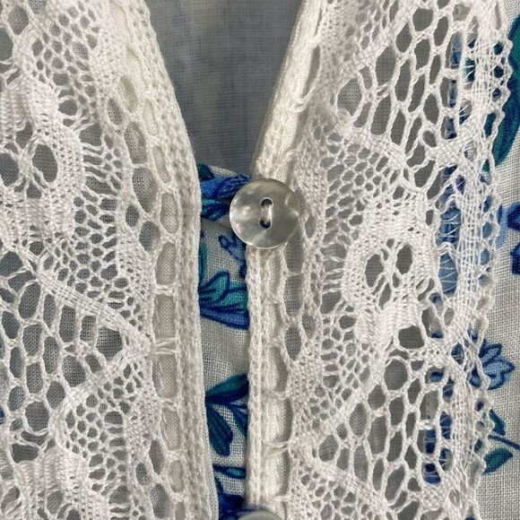 Johnny Was Sleeveless Tiered Midi Dress Bohemian XL - Picture 7 of 13